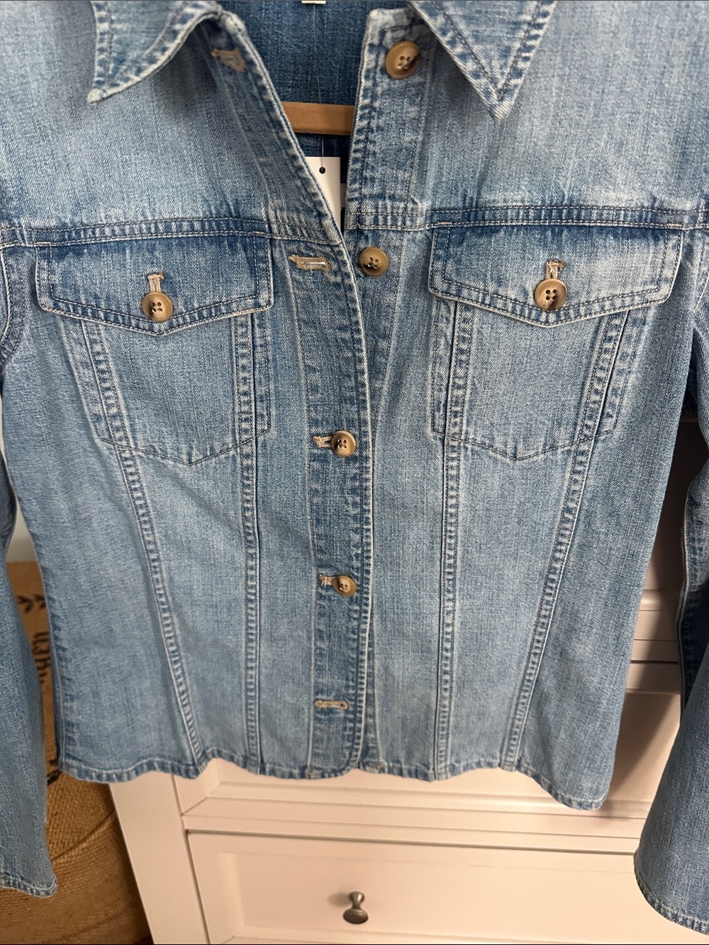 BNWT Madewell Pale Blue Denim Shirt - Picture 4 of 6